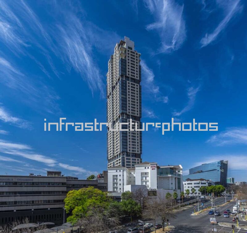 The Leonardo 75 Maude Street – Aerial View of South Africa’s Tallest Building in 2026