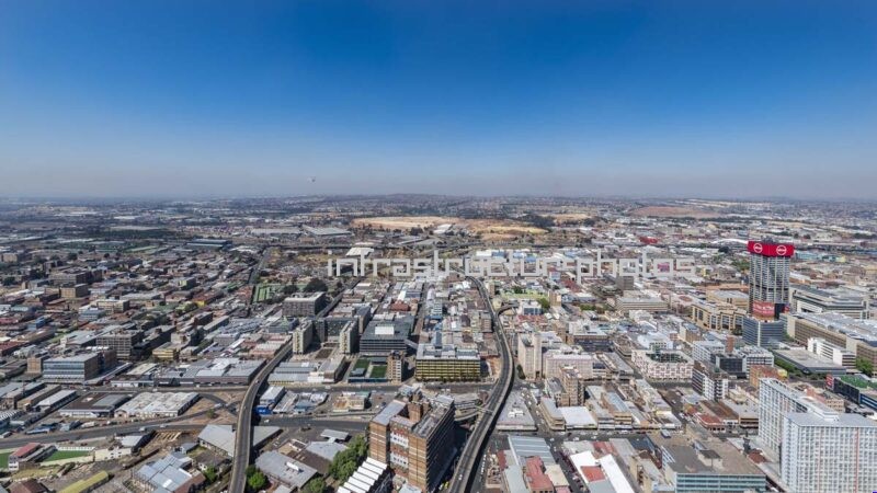 Jewel City and the eastern Johannesburg CBD