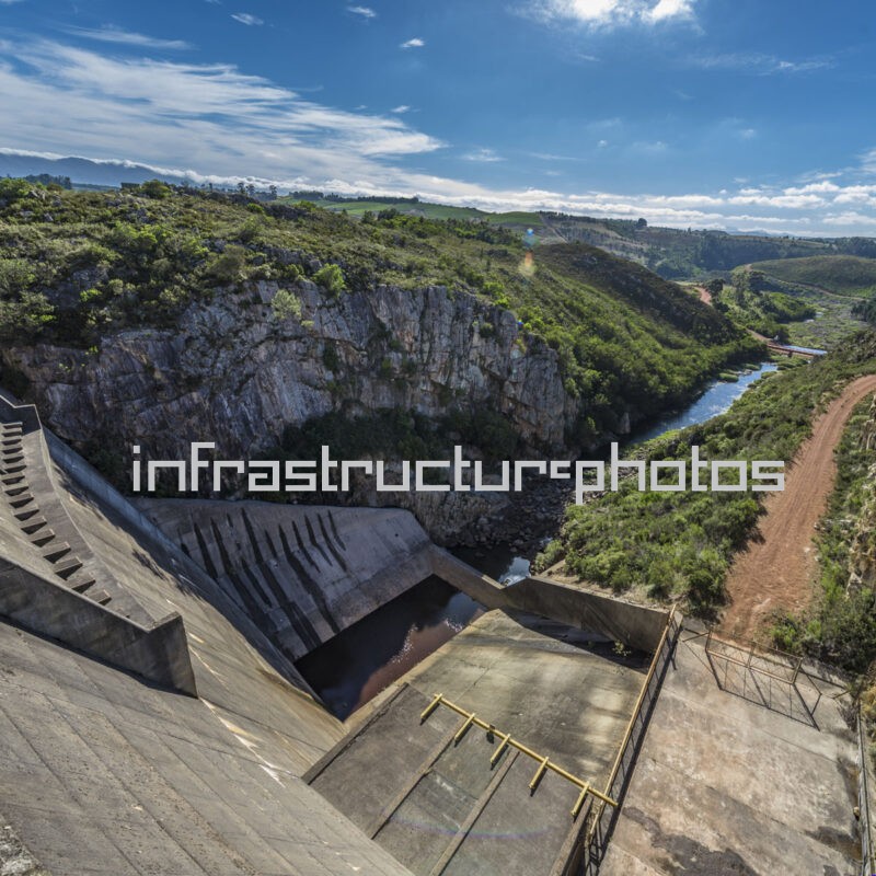 Kogelberg Dam Spillway and Palmiet River Gorge, Western Cape