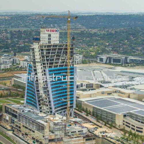 PWC Tower_161105_-3 PwC Tower Under Construction, Waterfall City, Midrand, Johannesburg