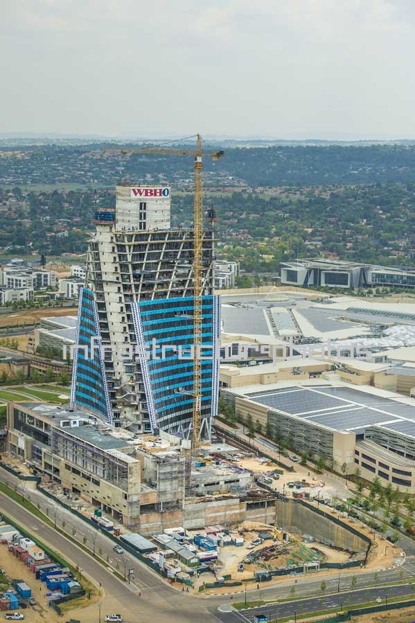 PwC Tower Under Construction, Waterfall City, Midrand, Johannesburg