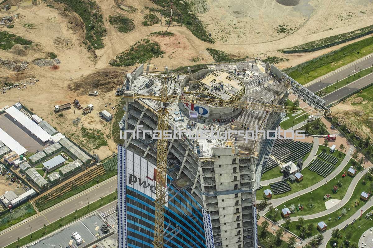 PwC Tower Under Construction, Waterfall City, Midrand, Johannesburg