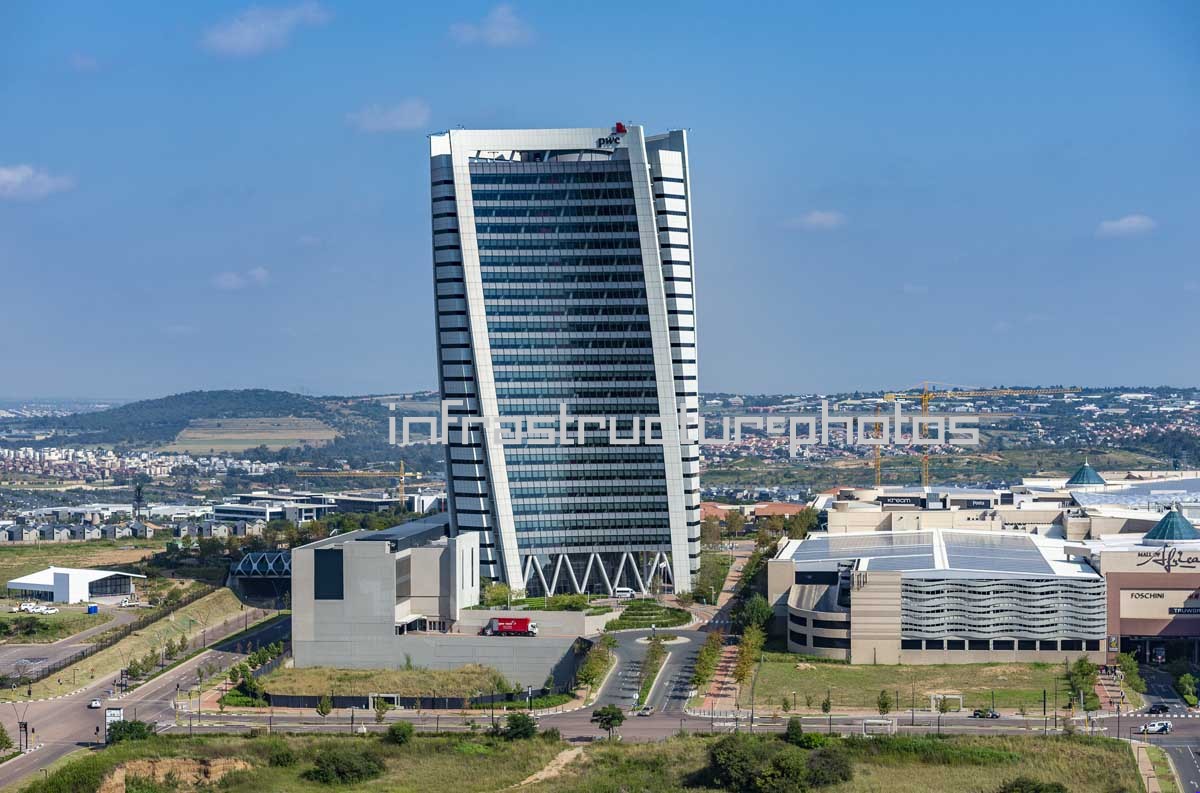PwC Tower at Waterfall City in Midrand, Johannesburg