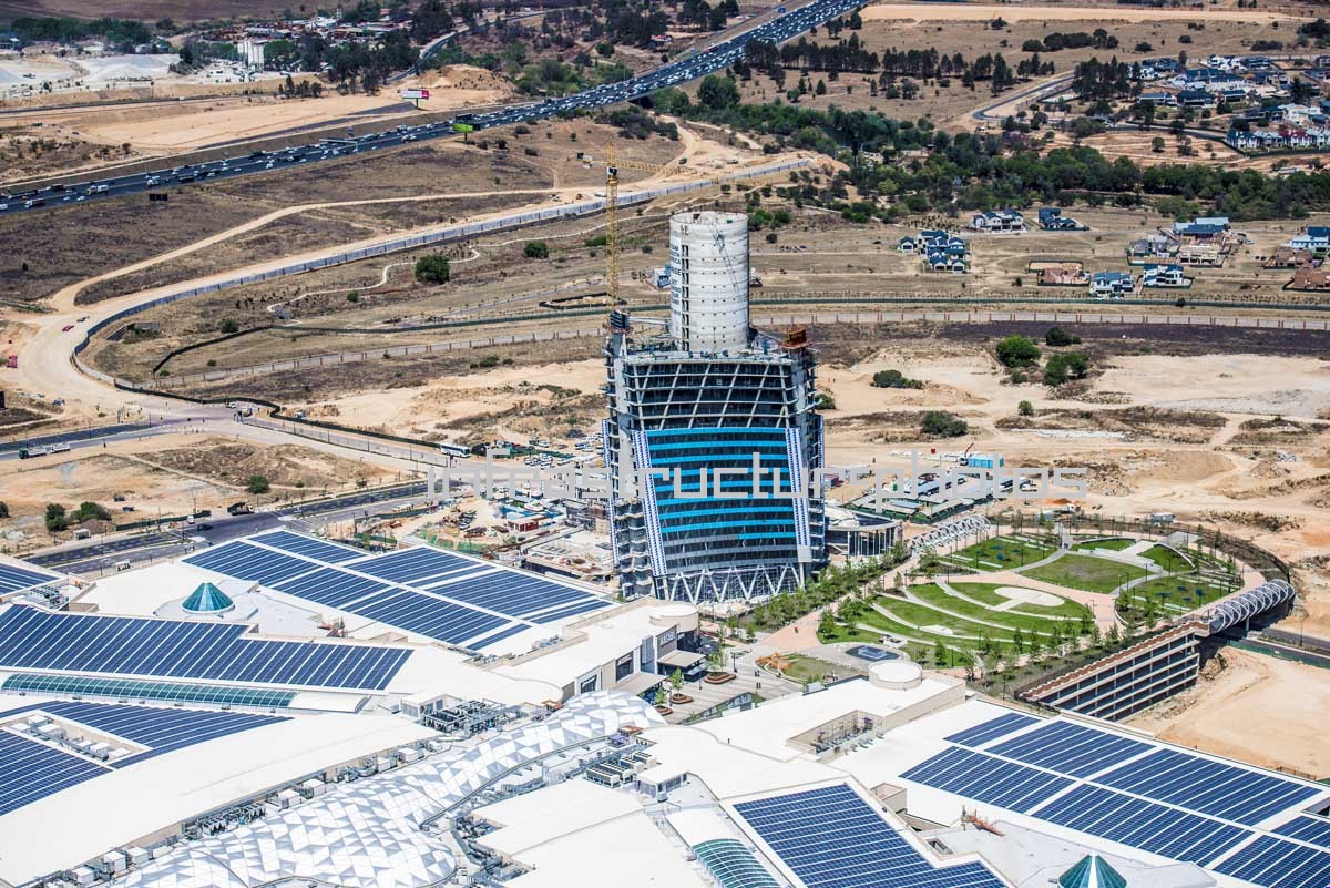 PwC Tower Under Construction, Waterfall City, Midrand, Johannesburg
