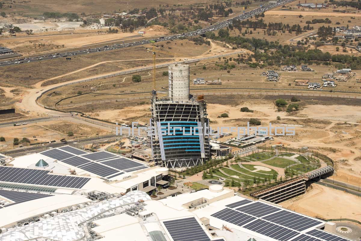PwC Tower Under Construction, Waterfall City, Midrand, Johannesburg