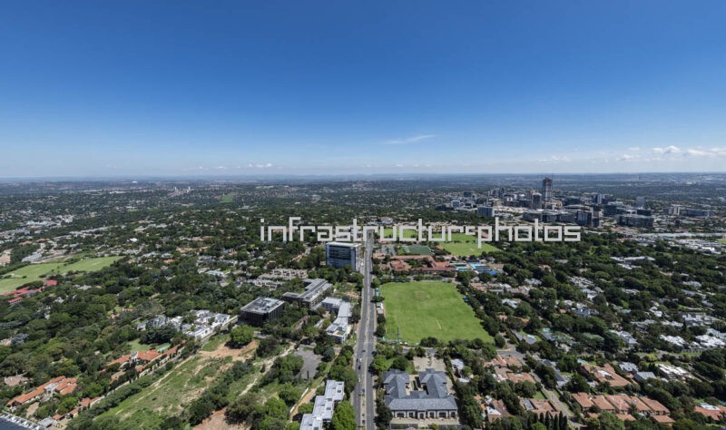 Sandton Skyline from Inanda, Johannesburg