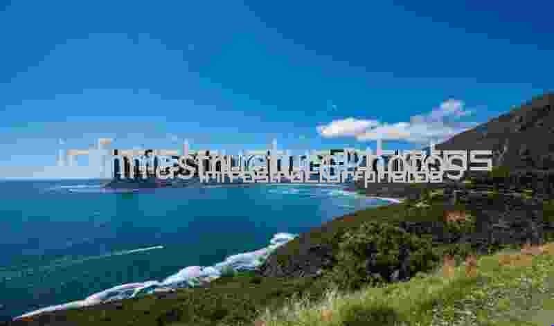 Hout Bay and The Sentinel from Chapman's Peak Drive LE