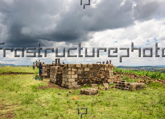 Broken down house Lesotho