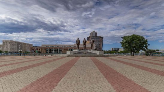 The Three Dikgosi Monument