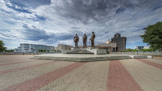 The Three Dikgosi Monument