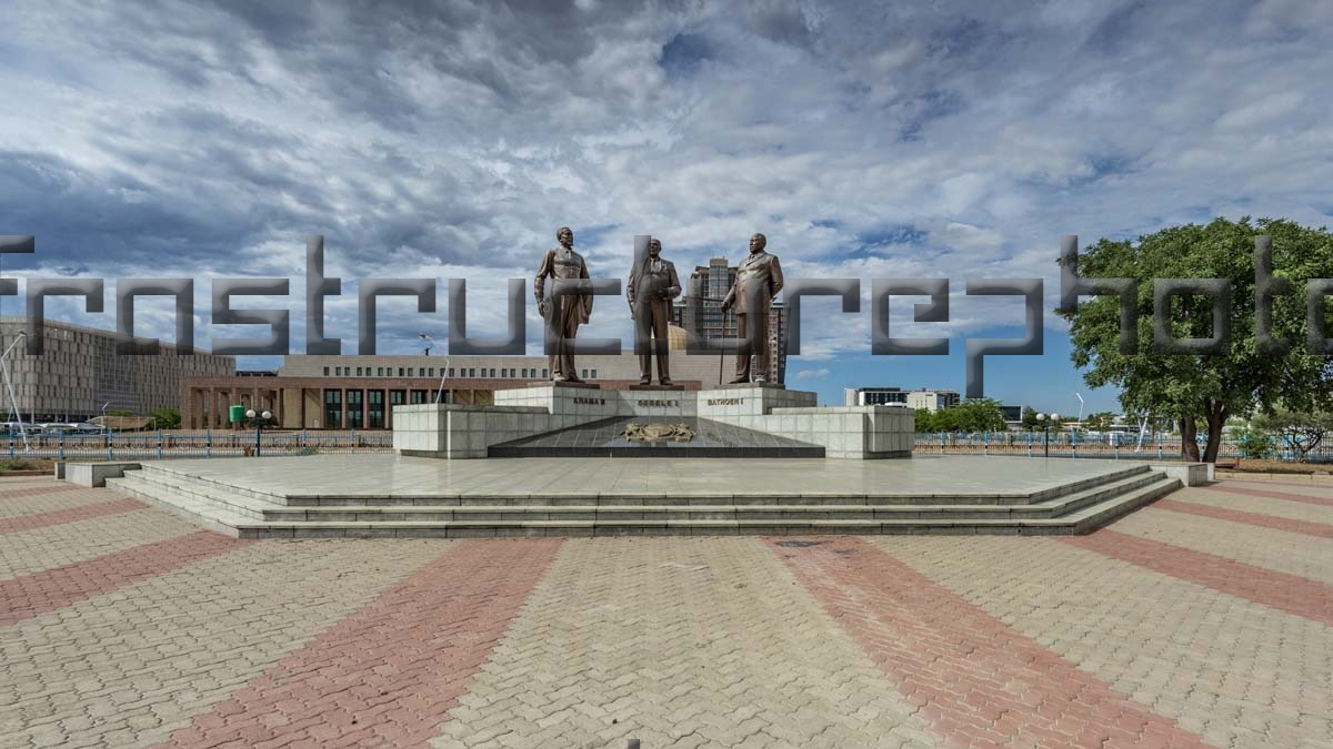 The Three Dikgosi Monument