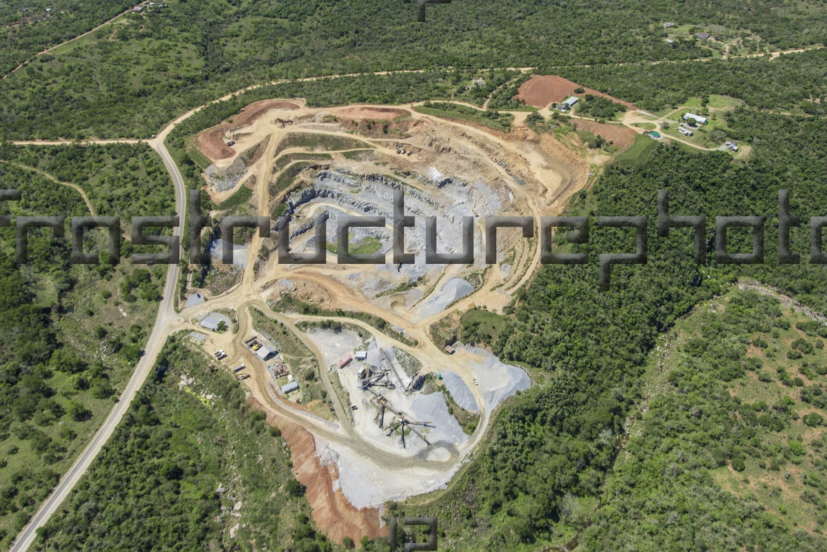 Cement aggregate quarry