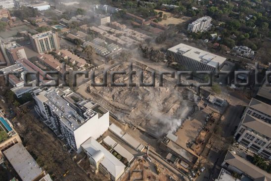 Times Media Building Implosion